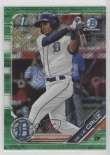 2019 Bowman Chrome Prospects Green Refractor 53/99 Jose De La Cruz #BCP-149 05u3