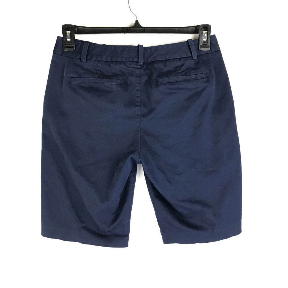 Bermudas de golf Ralph Lauren para mujer talla 6 azul marino mezcla de algodón informales Foto 2 de 4