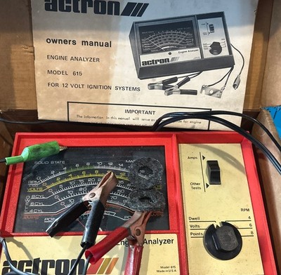 Vintage Actron Engine Analyzer Model 615 