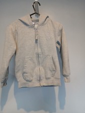 Grey zip up jumper aged 5-6yrs old