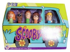 PEZ Scooby Doo Boxed Dispensers Set 5 2014 Retired Mystery Machine Van Box New