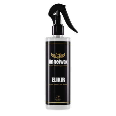 Angelwax Elixir Tyre & Trim Dressing 500ml | Satin Black Finish