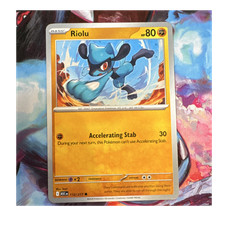 Pokémon TCG Riolu 112/217 Common Regular Basic Fighting 80 HP English