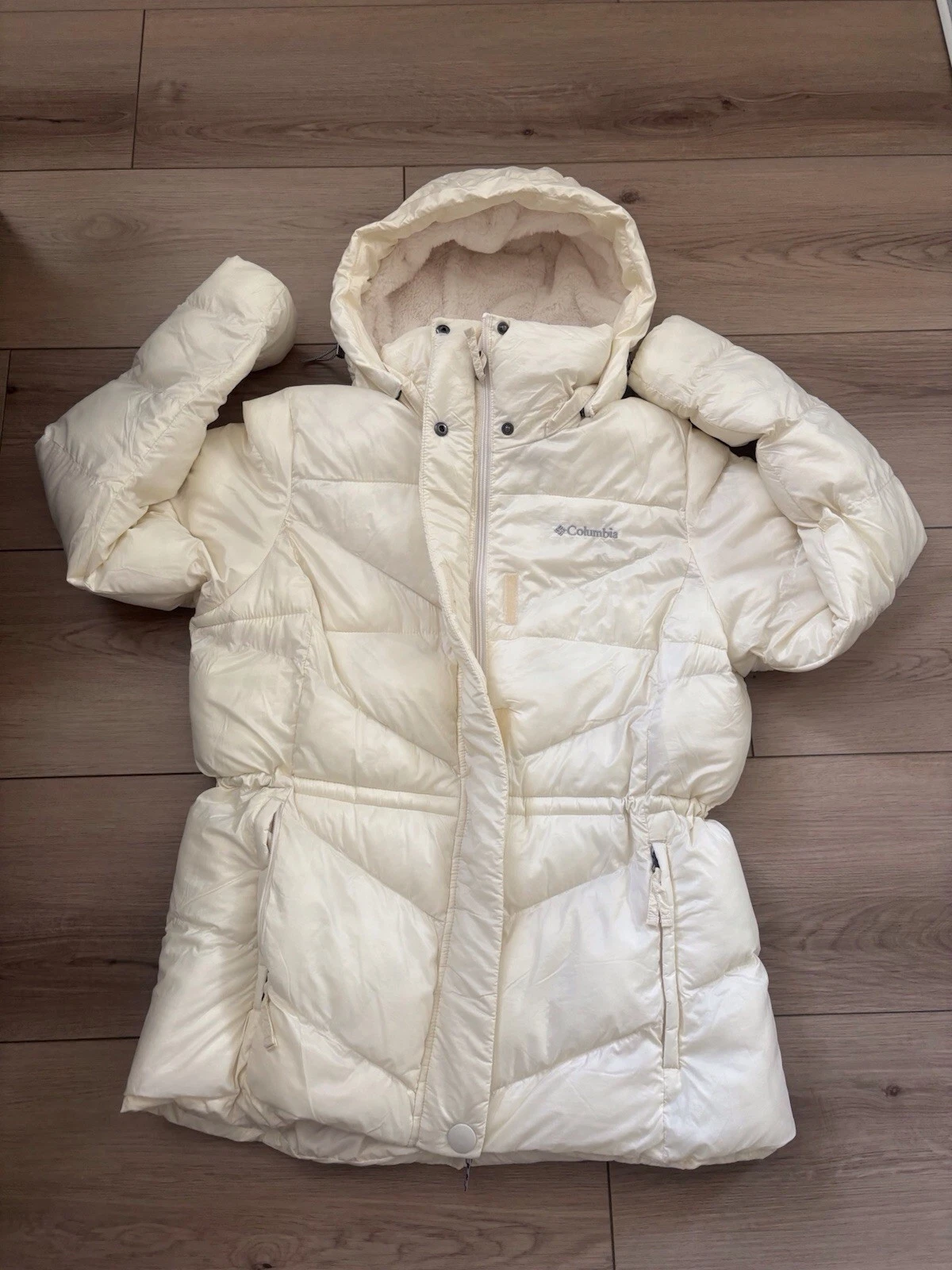 Columbia Beige Hoodie Jacket Women’s Size Large