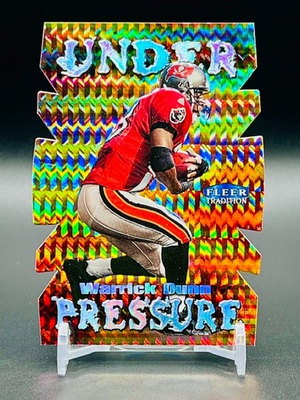 #ad #ad 1999 Fleer Tradition Warrick Dunn Under Pressure #3 UP Tampa Bay Buccaneers $9.99
