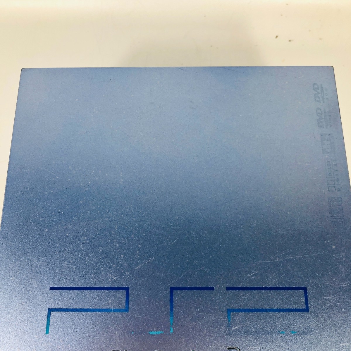 Excellent+] Sony PlayStation 2 PS2 Aqua Blue Console only
