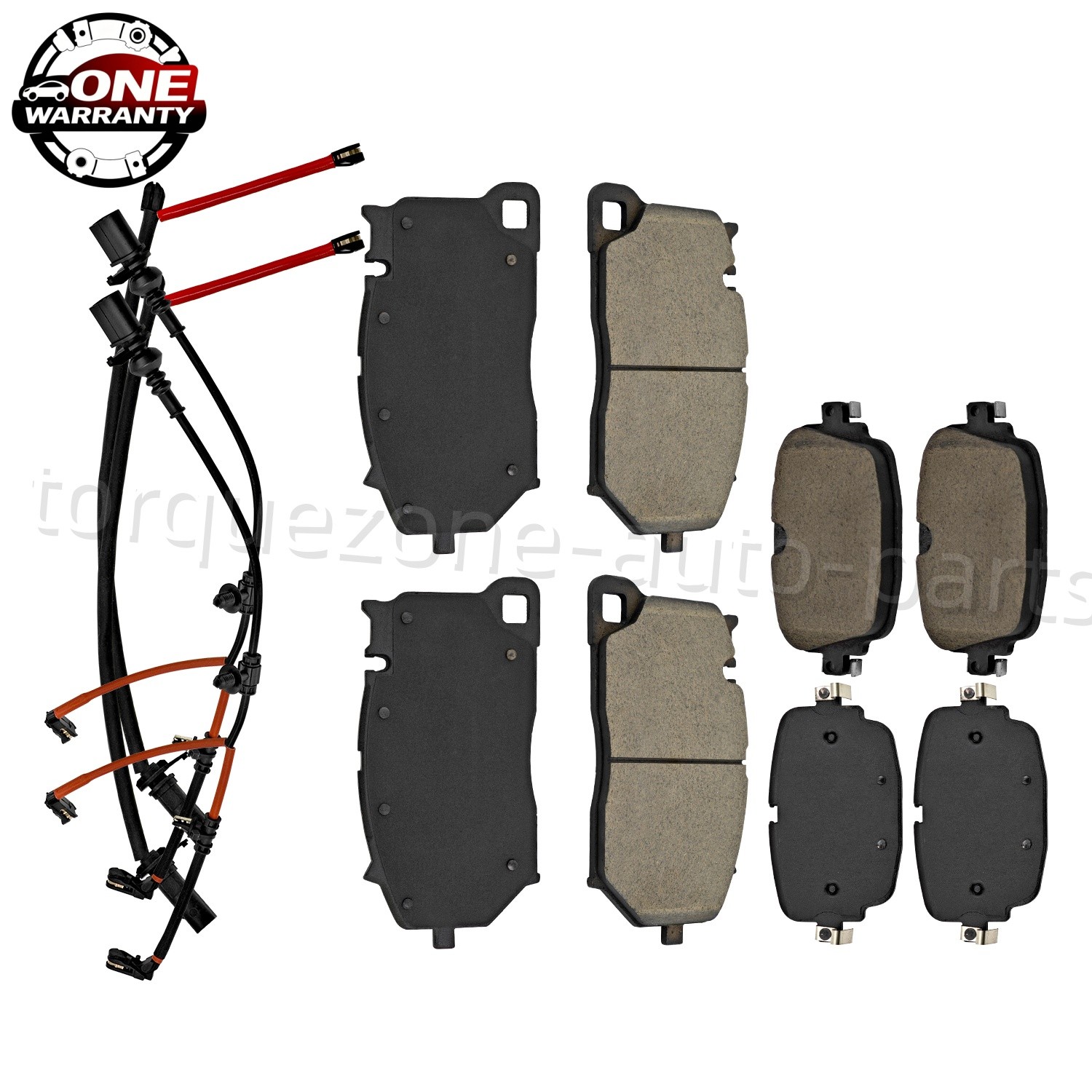 New For 4M0698151AR Lamborghini Urus 2018-2020 Front Brake Pad Kit With Sensors
