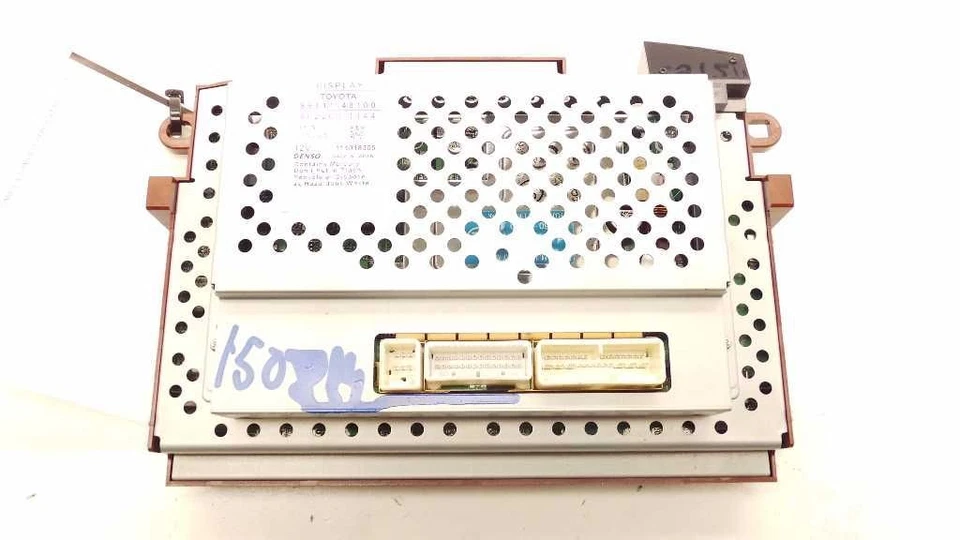 06-07 TOYOTA HIGHLANDER MULTIMEDIA INFORMATION DISPLAY SCREEN ASSEMBLY - Image 4 of 4