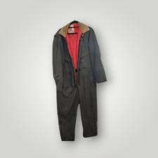 Vintage Walls Blizzard Pruf Premium Insulated Coveralls Gray 2XL USA Made