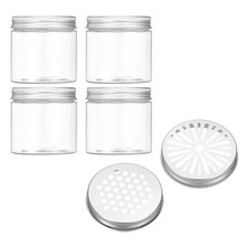 Empty Scent Beads Container, Plastic Freshener Tins 4Pcs  6.8oz/200ml