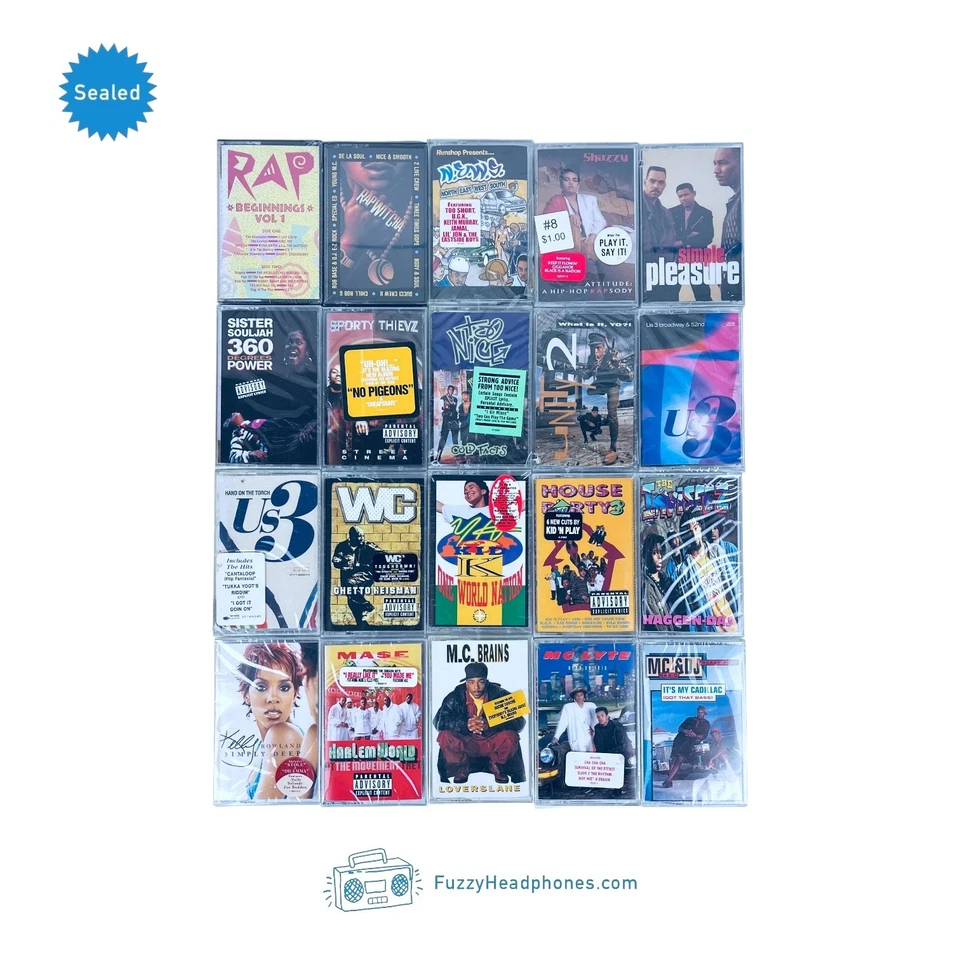 (50) SEALED Hip Hop / Rap Cassette Tapes: Jay-Z, Raekwon, 2Pac, Notorious B.I.G. - Image 4 of 4