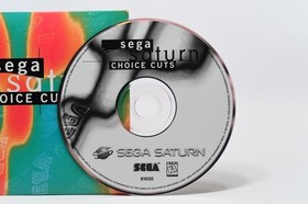 Sega Saturn Choice Cuts 1995 Gameplay Disc CD With Sleeve