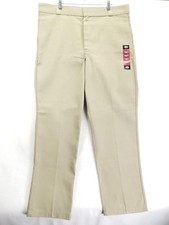 NEW Dickies 874 Work Pants Mens 42x34 Khaki Original Wrinkle Resistant Workwear