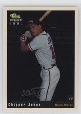 1991 Classic Best Macon Braves Chipper Jones #19 HOF 5c2