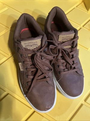 *Levi's 501* BrownLeather*Sneakers*Dress*Casual*Pre-Owned*GreatCondition*Size 7*