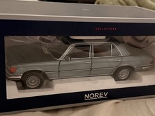 1/18 NOREV 1976 Mercedes 450 SEL 6.9 W116 GreyBlue Metallic