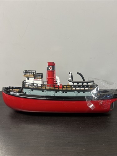 2002 Ertl Diecast Texaco The American Tugboat Bank 3rd In A Series Boat NIB - Picture 2 of 4