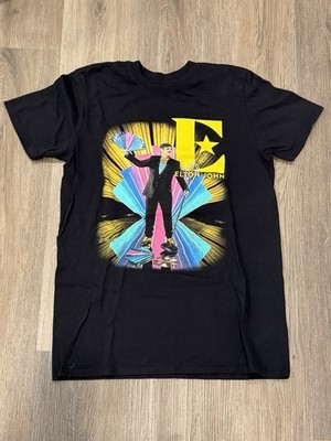 Elton John Australia Tour T Shirt Farewell Yellow Brick Road 2019-2020 Size M