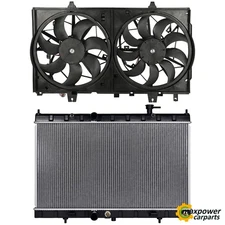 New Electric Radiator Cooling Fan Kit For 2014-2018 Nissan Rogue 2.5L DOHC GAS