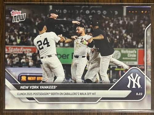 2025 Topps Now 752 NEW YORK YANKEES®
