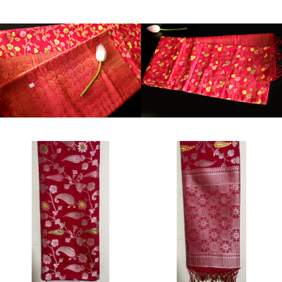 Reine Khadi Seide Sari Bangalore Seide eine perfekte Mischung aus Tradition und Eleganz