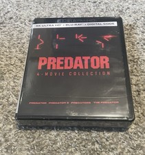 Predator 4 Movie Collection 4K-UHD Blu-ray NEW- FACTORY SEALED