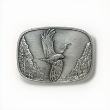 1982 Smith Wesson American Traditions Flying Eagle Belt Buckle 5295