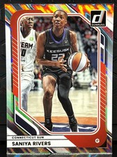 2026 WNBA Donruss - Saniya Rivers #81 - Base Lava Variation