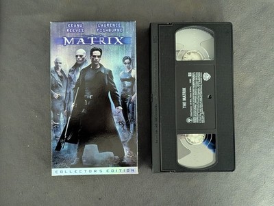The Matrix VHS 1999 Collector's Edition Keanu Reeves