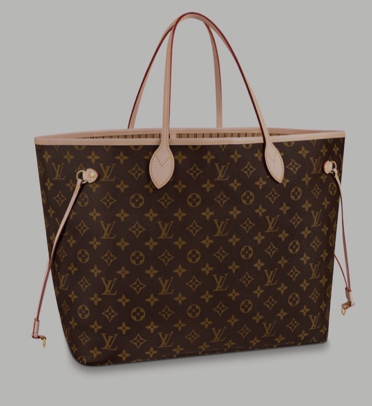 Louis Vuitton Neverfull Bag With Dustbag, Box, and Receipt. 