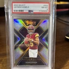 2023 Panini Select - 2024 Xrc Prizm Jayden Daniels #502 (RC) PSA 8