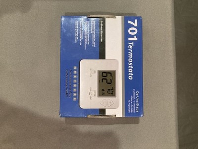 Digital Thermostat 701 w/ Large LCD Display Non-Programmable Single Stage Tested