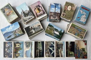 1000 vintage postcards: UDB Signed Ships Fairs Greetings Linen Huge Lot!