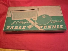 Vintage J.C. Higgins Official Table Tennis Set In Original Box. Made In USA