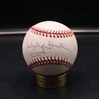 Whitey Ford Signed Rawlings OAL Baseball New York Yankees Autograph ZJ22590