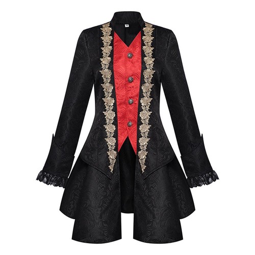 Casual Women Embroidered Jacket Steampunk Style for Parties and Vacations - Picture 10 of 22