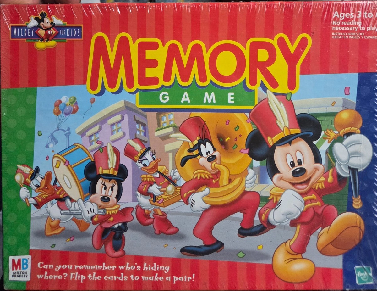 Memory Game The Disney Edition 2002 Milton Bradley for sale online