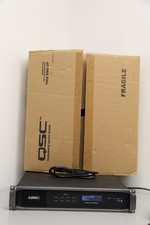 New Open Box QSC Q-SYS I/O Frame 8s Integrated System Platform 8 Cards Installed