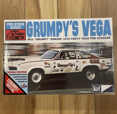 NIB Pro-Stock Series GM Grumpy s Vega 1972 Chevy Vega Pro Stocker 1:25 Scale