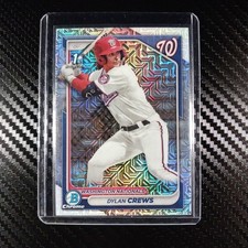 2024 Bowman Chrome Prospects Baseball Dylan Crews #BCP-23 Mojo Refractor (RC)