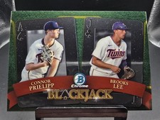 2022 Bowman Draft #BJ-6 Connor Prielipp / Brooks Lee Blackjack