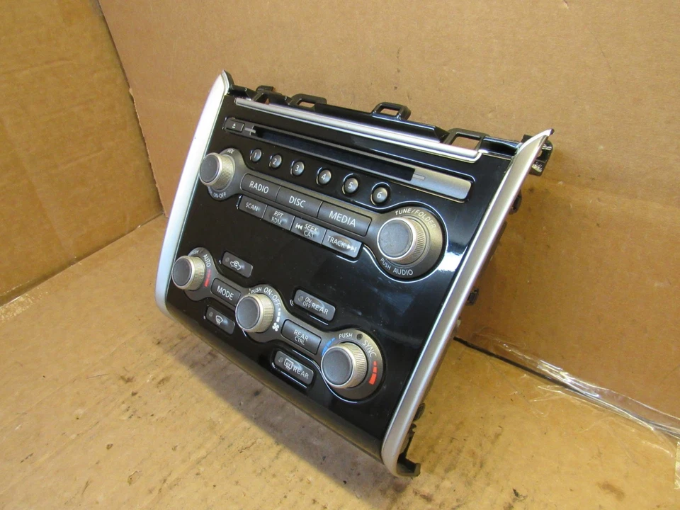 Interruptor de control climático de audio Nissan Pathfinder 2013 2014 2015 2016 2017 2018 OEM Foto 4 de 4