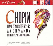 E. Ax - Chopin: Piano Concertos Nos. 1 2 RCA Victor Basic 100,