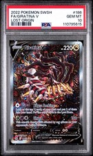Pokemon TCG Sword & Shield Giratina v Alt Art Lost Origin #186/196 PSA 10 Gem MT