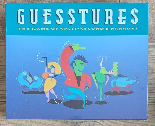 Vintage "Guesstures" Game by Milton Bradley 1990  Brand New Sealed