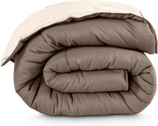 Queen Comforter - Reversible Colors - Goose Down Alternative