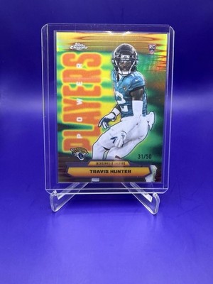 2025 Topps Chrome Travis Hunter Power Players RC #31/50