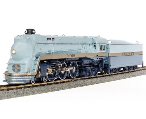 Broadway Limited 7350 HO ATSF Blue Goose, #3460, As-Delivered with Sound & DCC | Zustand: Nuevo