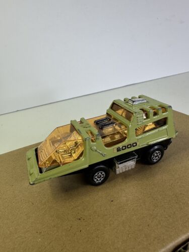 VINTAGE 1977 MATCHBOX ADVENTURE 2000 RAIDER COMMAND K-2001 TOY CAR 4 1/2"