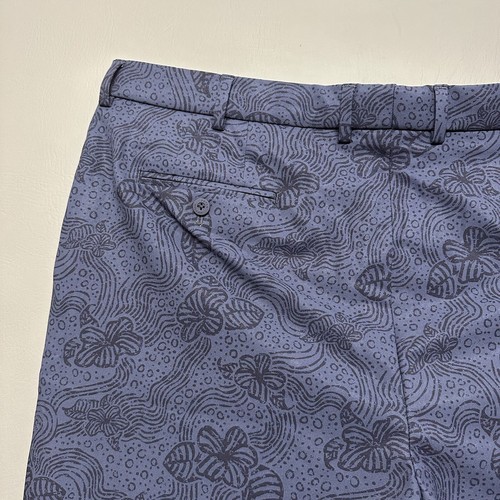 Peter Millar Golf Shorts Surge Oakland Floral Performance Men Sz 42 Navy - Picture 6 of 12